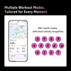 Reloj Inteligente Runmefit 2025 <span class=keywords><strong>GTR5</strong></span> con IA, Pantalla AMOLED, Resistente al Agua IP68, 5 Días de Autonomía, SDK, Monitorización de Sueño 24 Horas, Frecuencia Cardíaca/Oxígeno en Sangre - Product Image 5