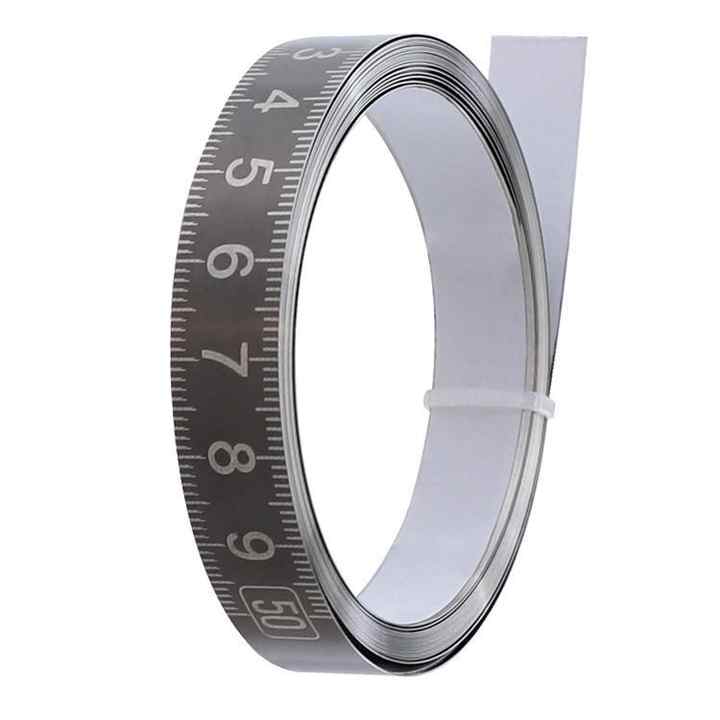 Stainless Steel Metal Adhesive Scale Strip Stickers Sticky Tape with ...