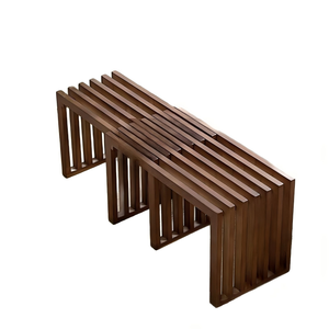 Modern Solid Wood Retractable Draining Bench Old Elm Door Rear Shoe Changing <strong>Stool</strong> Balcony <strong>Office</strong> Casual Waiting Chair - Product Image 5