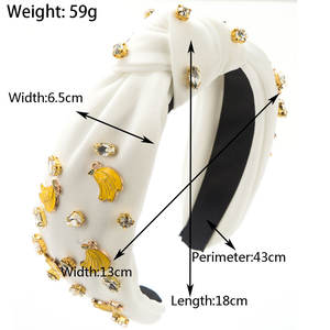 عصابة رأس صغيرة من الفراولة البطيخ الطازج والأناناس والموز للنساء رائجة البيع - Product Image 3