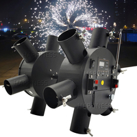 Machine électrique à double feu d'artifice, fontaine à feu froid et à feu télécommandée pour mariage