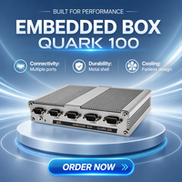 Ordinateur industriel embarqué haut de gamme J1900 2,0 GHz Quad-core avec enregistreur de données, en stock