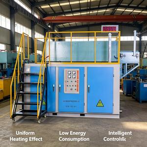 Horno de penetración térmica tipo caja con atmósfera de argón de 160KW para tornillos y tuercas, penetración térmica suave para alivio de tensión - Product Image 1