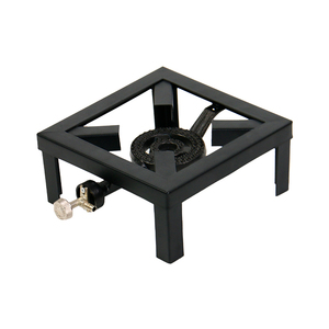 Fornello a Gas Portatile a Singolo Bruciatore Elettronico per Campeggio, Fornello a Propano in Ghisa Resistente per Uso Domestico e Alberghiero - Product Image 2