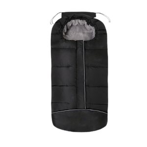 Accessoires de poussette pour bébé personnalisés, chauds pour l'hiver, gigoteuse pour bébé d'extérieur, coussin épaissi, fermeture éclair, couvre-pieds tendance - Product Image 6