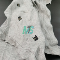 100% coton T-Shirt Scraps Cut Used Cloth Chiffons de nettoyage en différentes couleurs pour la marine et l'essuyage Colored Knit Textile Waste