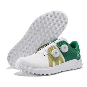 Zapatos de Golf Blancos con Detalles Morados, Suela de Goma, Unisex, Transpirables, Deportivos, para Primavera - Product Image 4