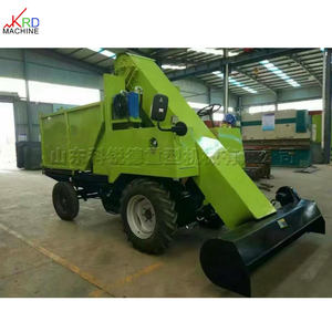 Camion septique diesel à <span class=keywords><strong>direction</strong></span> hydraulique Chariot élévateur à spirale 2 cubes Camion septique d'élevage entièrement hydraulique - Product Image 4