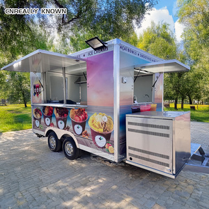 2025 New Design Truck Coffee Van <b>Trailers</b> Fully Equipped Us Standards Street Food Kiosk - Product Image 4