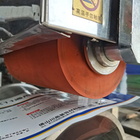 Machine de transfert thermique semi-automatique à grand cylindre AC 220V, imprimante d'étiquettes pour tubes 16x60cm pour seaux et conteneurs