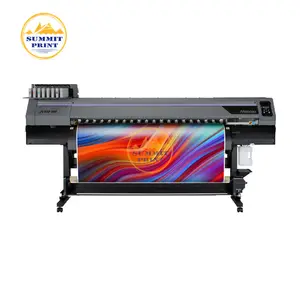 Versi terbaru Eco Solvent Printer luar ruangan iklan Inkjet Plotter JV100-160 untuk dalam ruangan Multi Warna otomatis disediakan