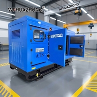 Générateur diesel silencieux 80 kW Série Weichai 1500 tr/min 50 Hz 60 Hz Groupe électrogène industriel haute performance