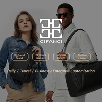 À la mode étanche affaires grande capacité ordinateur portable sac à main porte-documents tablette bandoulière Document voyage bureau travail quotidien
