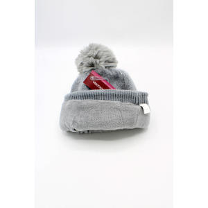 หมวกบีนนี่ปักโลโก้ตามสั่ง รุ่น 13189 สีเทาอ่อน สำหรับฤดูหนาว ของขวัญส่งเสริมการขายขององค์กร และกิจกรรมสร้างแบรนด์ทีม - Product Image 3