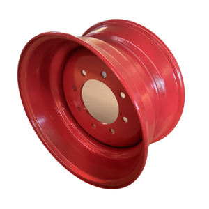 Disesuaikan 16.5 inci 8.25x16.5 roda selip Steer <span class=keywords><strong>Loader</strong></span> Rim untuk 10-16.5 ban - Product Image 1