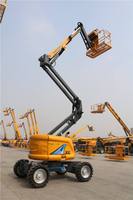 Plateforme élévatrice mobile araignée articulée électrique hydraulique 48V/300Ah 6300kg 17.8m BA18E