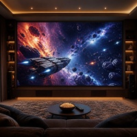 Écran LED COB Flip-Chip P0.93 pour Publicité Intérieure, Cabinet 600x337.5mm, 1137777 Points/m², 3840Hz, Service Frontal, pour Centres Commerciaux et Expositions