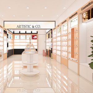 กระจกติดผนังกล่องไฟสำหรับวางเครื่องสำอางดีไซน์ทันสมัยปรับแต่งได้ปรับแต่งสีได้ตามต้องการ - Product Image 5