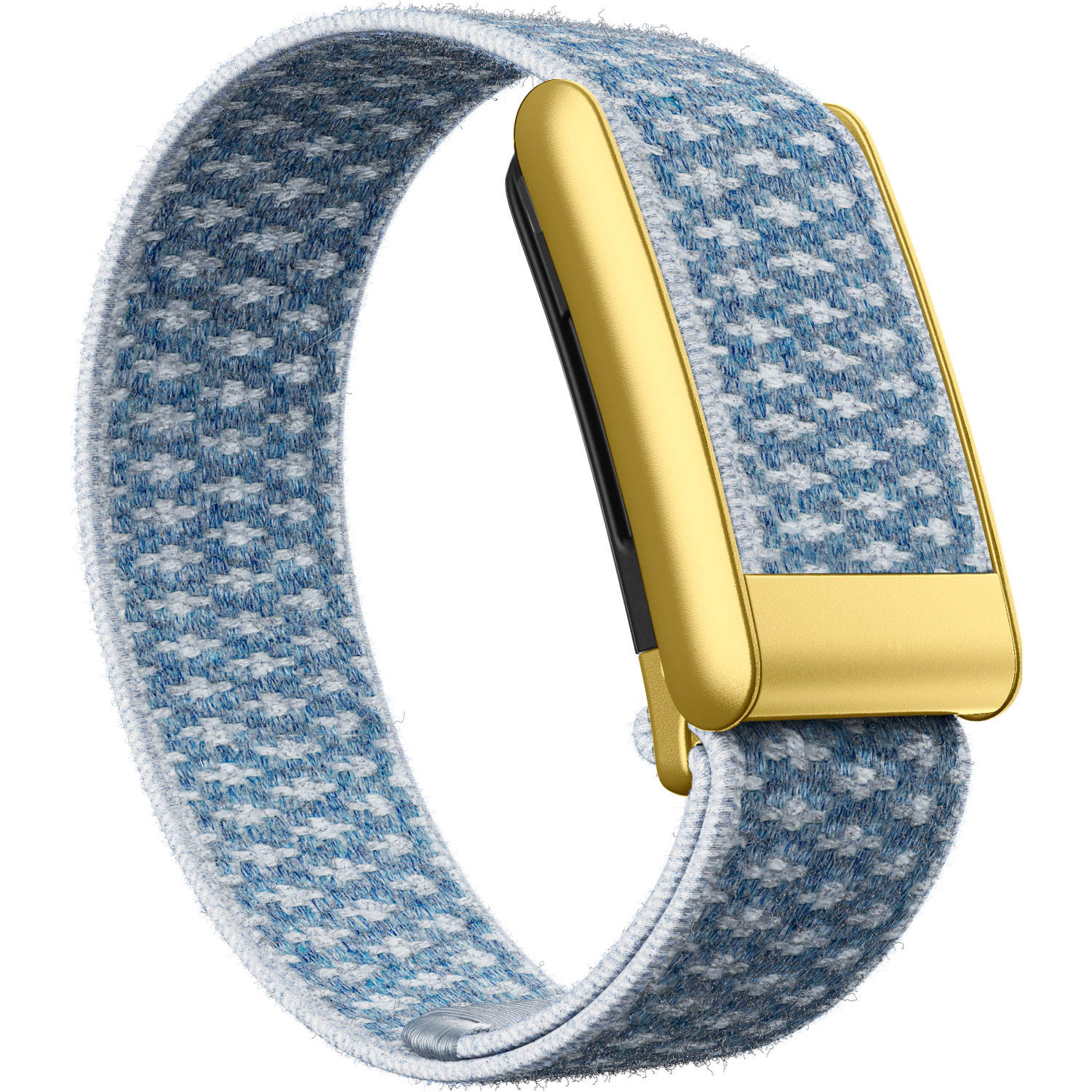 #3 bleu avec cadre doré