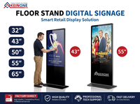 Pantalla Digital LCD para Interiores Keinone, Reproductor de Kiosco, Panel con Soporte SDK, Señalización Digital de Pie para Centros Comerciales, Compatible con OEM