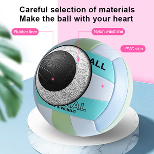 Bolas <span class=keywords><strong>de</strong></span> <span class=keywords><strong>voleibol</strong></span> <span class=keywords><strong>de</strong></span> PVC <span class=keywords><strong>de</strong></span> 2mm <span class=keywords><strong>de</strong></span> espesor, diseño personalizado, colorido, barato, tamaño oficial - Product Image 6