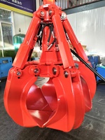 Grappin à ferraille pour écorces d'orange, 4, 5 ou 6 griffes, pour excavatrice de 2 à 10 tonnes, démolition, recyclage, hydraulique, usage intensif