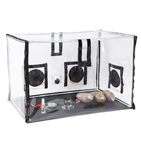 Grande boîte à air immobile pour la culture des champignons, kit de culture de champignons portable