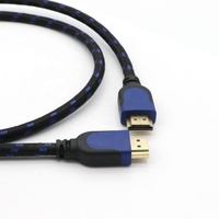 Cable HDMI macho a macho Soporte chapado en oro 3D 10K 60Hz para proyector HDTV PC PS5
