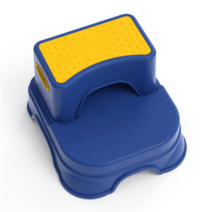 Baby Guard Town Children's <b>Step</b> Stool Non Slip <b>Plastic</b> 2 Tier For Toilet And Sink 3-6 Years Old - Product Image 5
