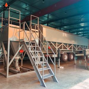 Silo mobile SDDOM certifié CE, petit modèle horizontal, 20T, 30T, 50 tonnes, <span class=keywords><strong>prix</strong></span> du silo de stockage de <span class=keywords><strong>ciment</strong></span> mobile - Product Image 4