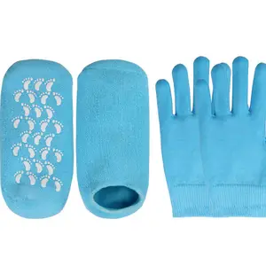 Fußpflege SPA Gel tote Haut entfernen Socken, Gel aufhellung Haut feuchtigkeitsspendende Behandlung Gel Spa Socken mit Handschuhen