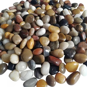 Bán buôn hỗn hợp màu sắc đá cao đánh bóng <span class=keywords><strong>Pebble</strong></span> đá Cobble đá giá rẻ <span class=keywords><strong>Pebble</strong></span> - Product Image 5