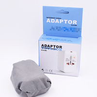 Mini tout en un chargeur de voyage universel dans le monde adaptateur secteur AU US UK EU convertisseur prise de Conversion