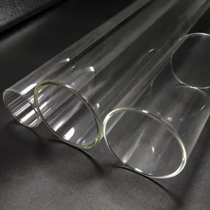 Fabrika özel çoklu boyutları cam boru ısıya dayanıklı cam tüp borosilikat 3.3 cam tüp