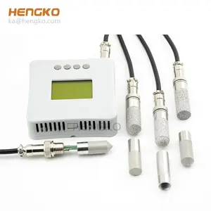 HENGKO-sensor inteligente digital de alta prisicon, medidor de humedad y temperatura, impermeable, para tierra, granja y casa verde