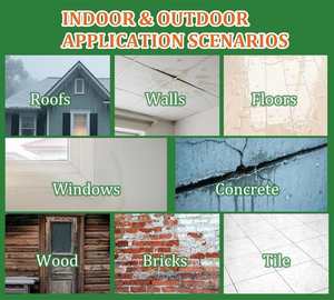 Revestimiento Sellador Impermeable de Poliuretano - Líquido Transparente Ecológico para Reparación de Fugas en Techos y Cimentaciones, Uso Interior/Exterior - Product Image 6