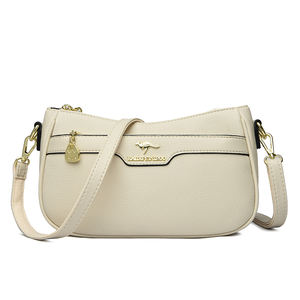 Bolsos cruzados de nuevo diseñador a la moda, bandolera de hombro de cuero PU de alta calidad, bolsos informales de lujo para mujer, bolsos y monederos - Product Image 3