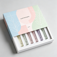 Boîte à parfum rigide de type tiroir avec logo personnalisé, emballage de parfum en carton premium pour flacons de parfum, commande en gros