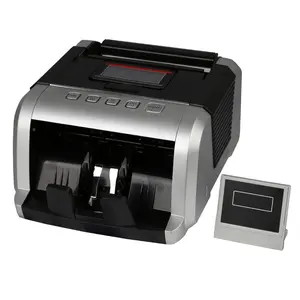 LD-7100 Euro Bill Counter value money cash count money counting machine fake money detector with uv lamp