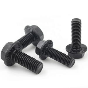 Perno hexagonal con brida a prueba de óxido para piezas de motor de motocicleta, cabeza pulida, galvanizado electrolítico, cromado - Product Image 3