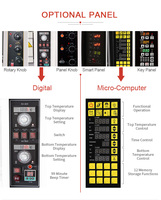 Four à sole électrique commercial Astar 1 à 3 niveaux, 1 à 6 plateaux, en acier inoxydable, commande par bouton, pour boulangerie, pain, gâteaux, pizzas, noix