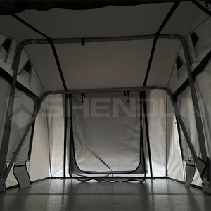 Nuova Tenda da Tetto in Tela per Auto 4x4, Accessorio per Campeggio Fuoristrada, per 5 Persone - Product Image 6