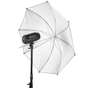 Paraguas de Estudio Reflectante KAMPHO de 60''/150cm, 75''/185cm, 16K, Parabólico, Exterior Negro, Interior Blanco, de Goma - Product Image 4