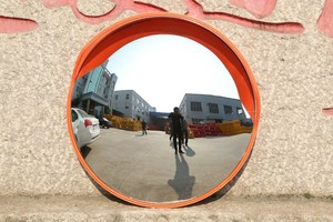 <span class=keywords><strong>Miroir</strong></span> de sécurité routière extérieur, <span class=keywords><strong>miroir</strong></span> convexe <span class=keywords><strong>parabolique</strong></span> pour la circulation automobile - Product Image 2