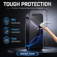 Kit d'alignement automatique, installation facile, protection d'écran mobile sans bulles, verre trempé pour iPhone 18 17 16 15 14 Pro Max