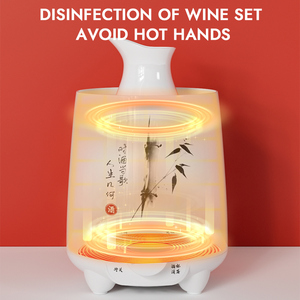 Calentador de Vino Inteligente con Temperatura Constante, Carcasa de ABS, <span class=keywords><strong>Precio</strong></span> al por Mayor OEM ODM, Calentador de Baijiu Chino para Calentar Huangjiu y Baijiu - Product Image 2