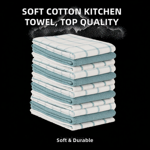 Paño de Cocina Cuadrado 100% Algodón, Absorbente y de Secado Rápido, para Restaurante y Hotel, Calidad Comercial, Venta al Por Mayor - Product Image 2