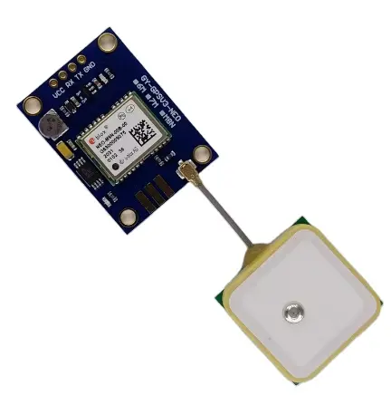โมดูล GPS พร้อมเข็มทิศแม่เหล็กสนับสนุน GLONASS แกลเลโอสําหรับ FPV RC แข่ง Drone GY-GPSV3-M9N NEO-M9N