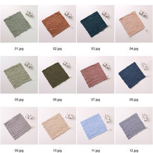 مناشف أطفال من الموسلين 100% قطن، مناشف ناعمة للوجه والجسم، مناشف أطفال لطيفة وماصة - Product Image 2