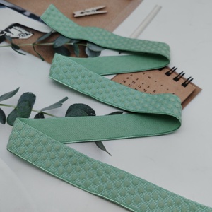 Cinta Elástica Tejida Personalizada de 25mm, Banda Elástica Suave de Alta Elasticidad para Cintura, Cinta Elástica para Coser, Ancho Personalizado OEM, Venta Directa de Fábrica, Tejida - Product Image 1